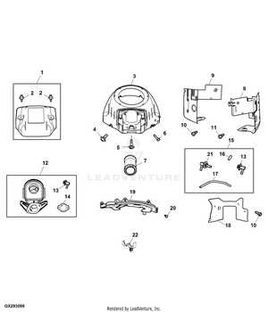 john deere z235 parts diagram