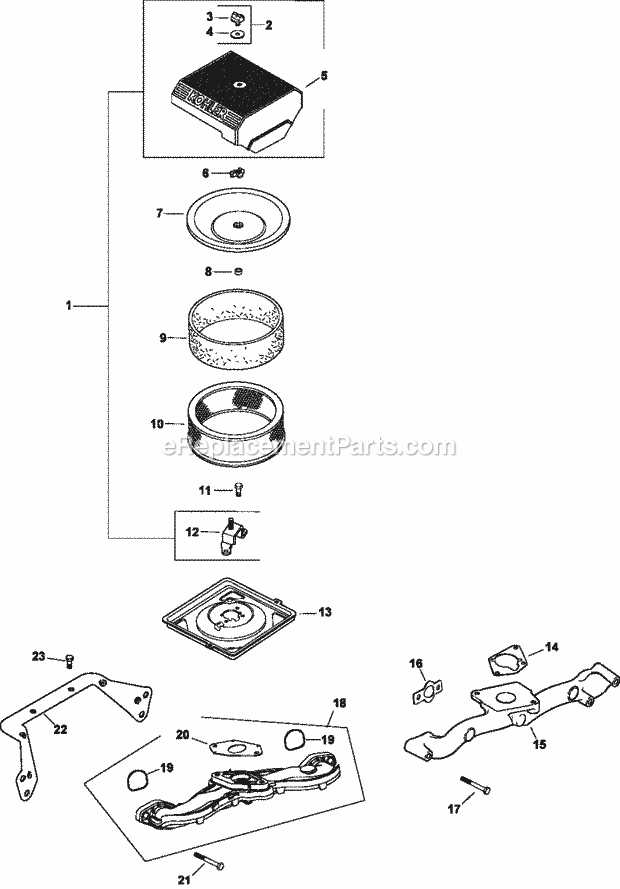 kohler 23 hp engine parts diagram