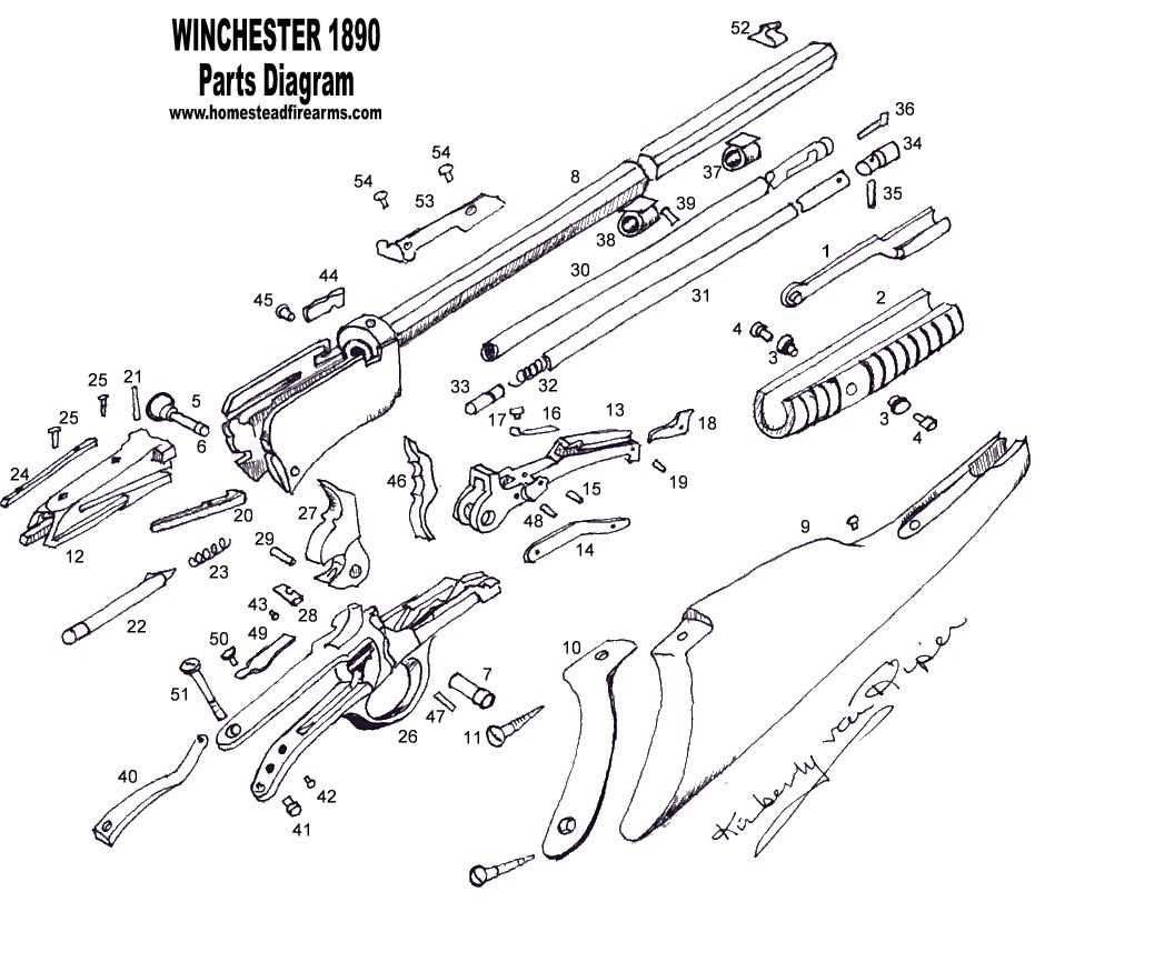 basic shotgun parts diagram