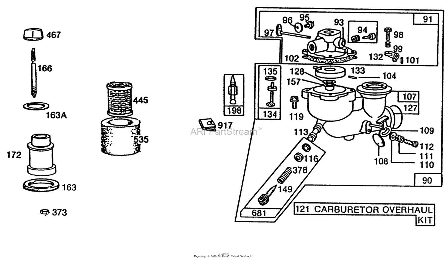 5hp briggs and stratton parts diagram