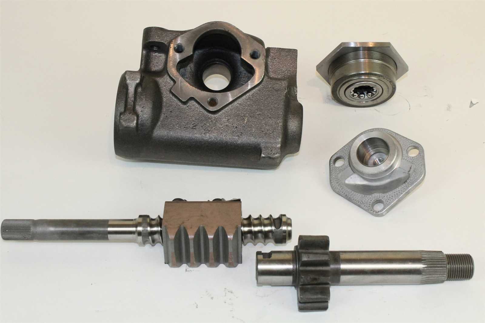 saginaw steering box parts diagram