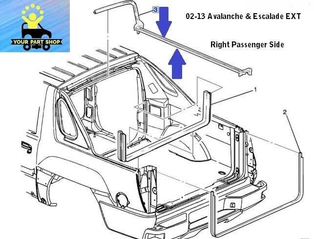 bed parts diagram