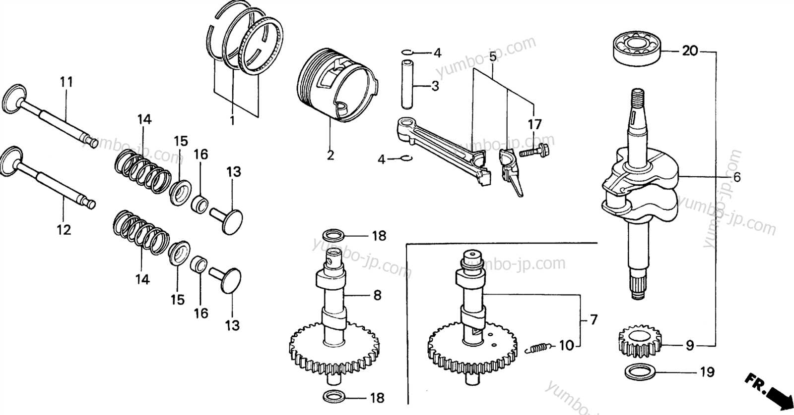 honda rototiller parts diagram