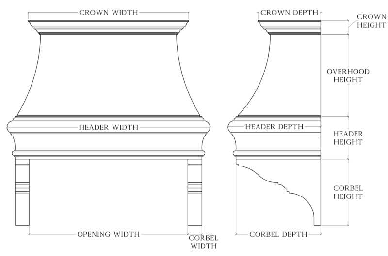 best range hood parts diagram