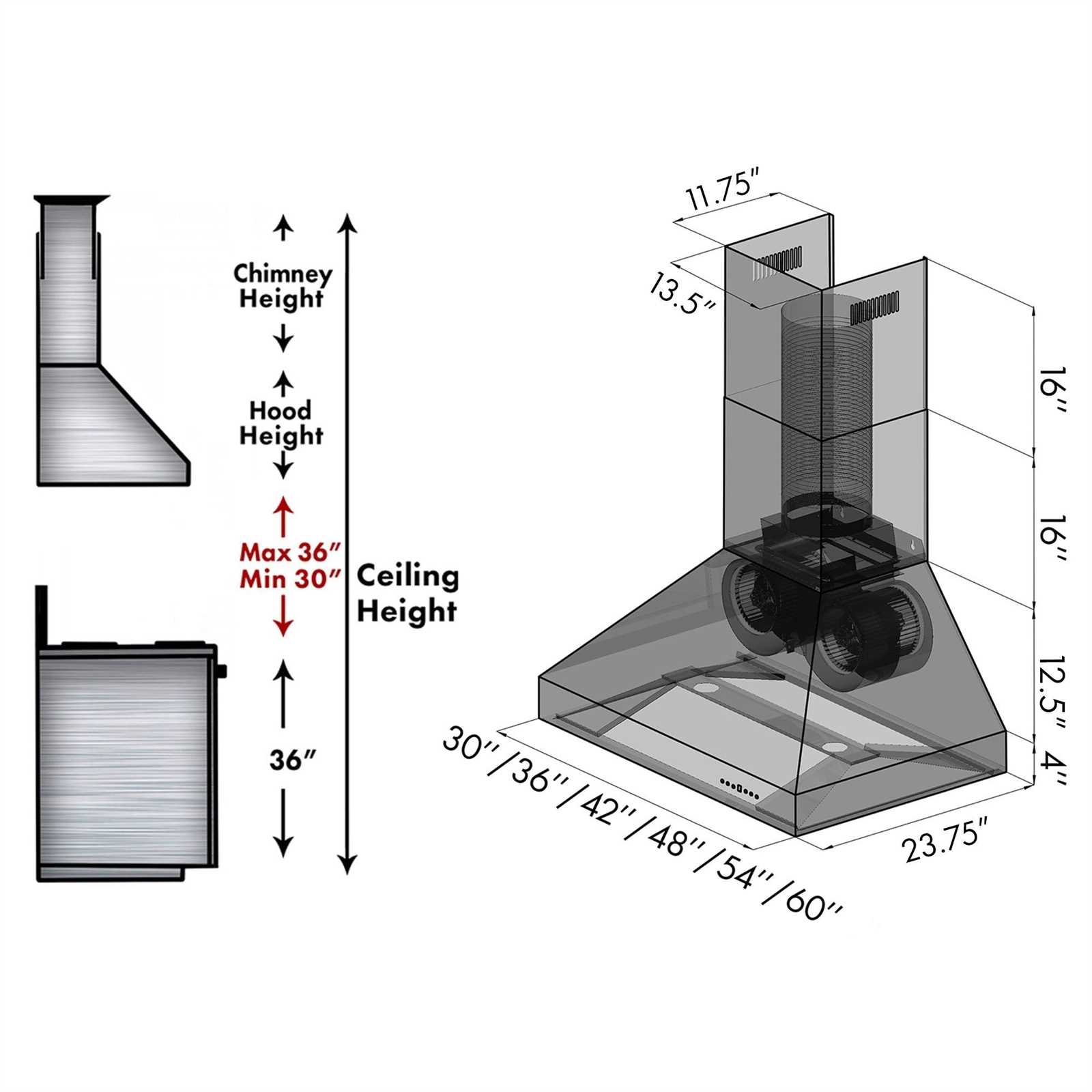 best range hood parts diagram