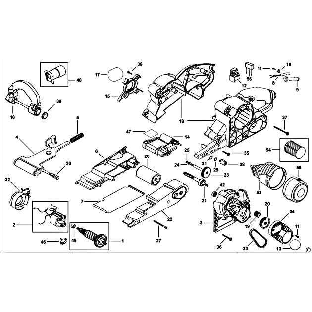 black and decker b2300 parts diagram