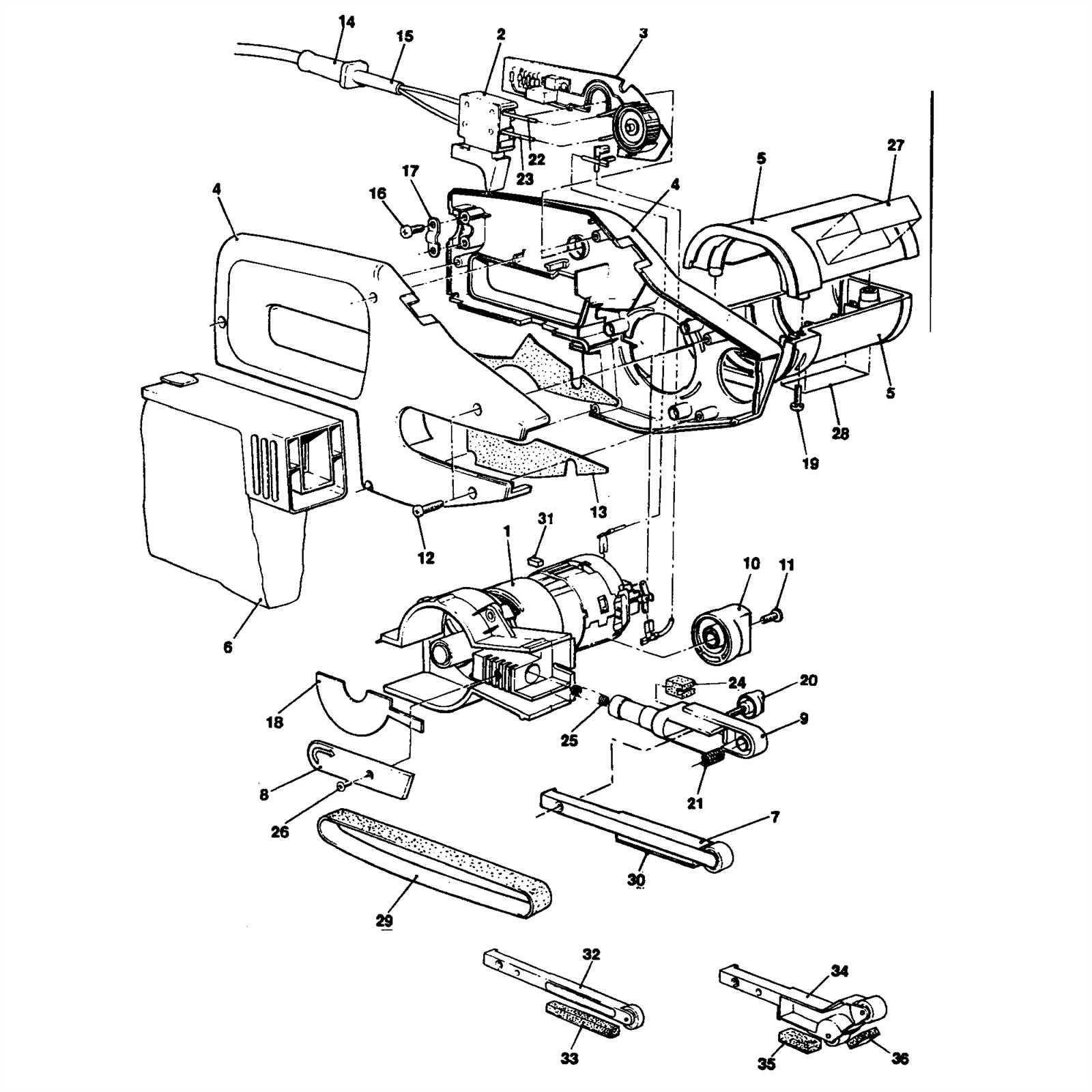 black and decker workmate parts diagram