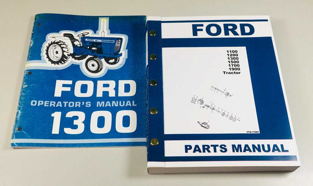 ford 1300 tractor parts diagram