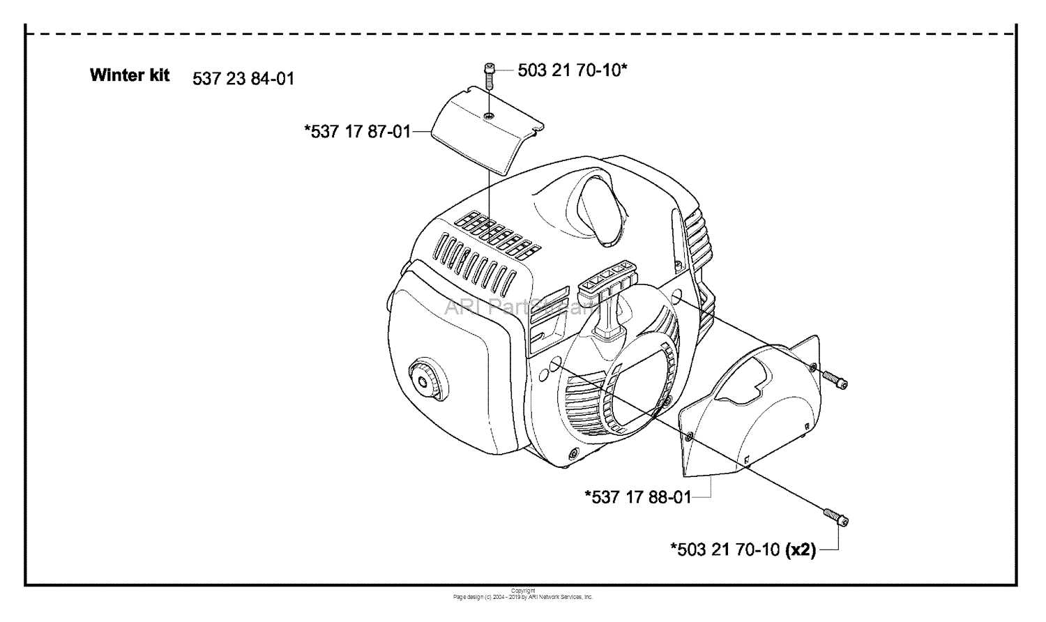 stihl bg 86 leaf blower parts diagram