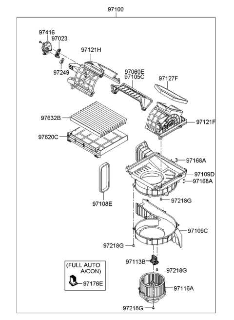 blower motor parts diagram