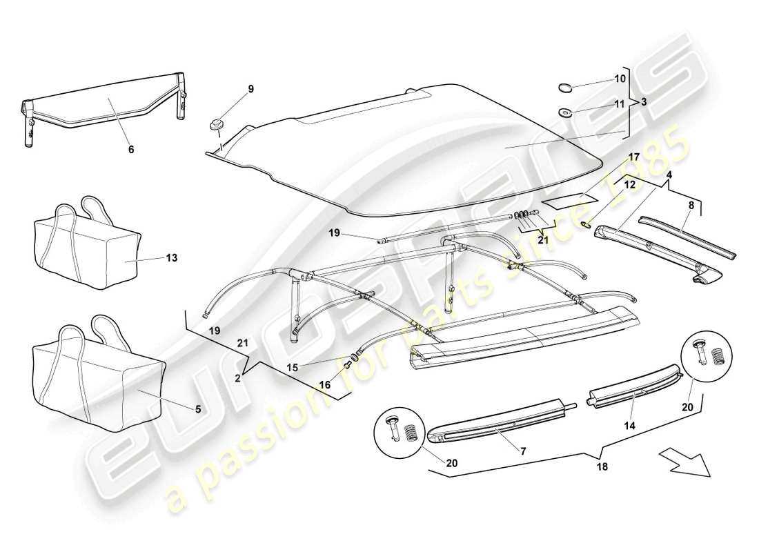 bmw e36 convertible parts diagram