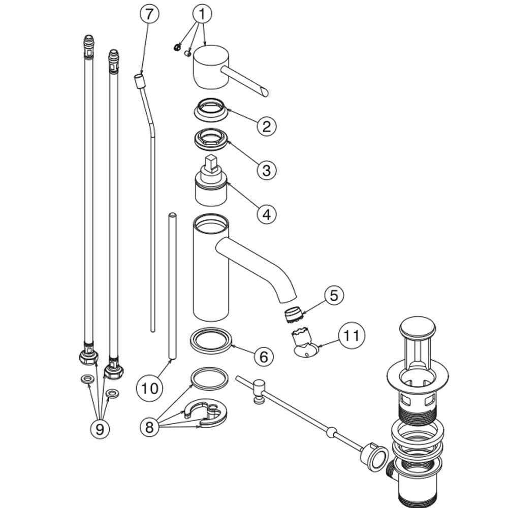 delta victorian kitchen faucet parts diagram