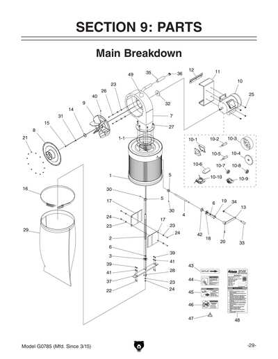 ge quiet power 3 parts diagram