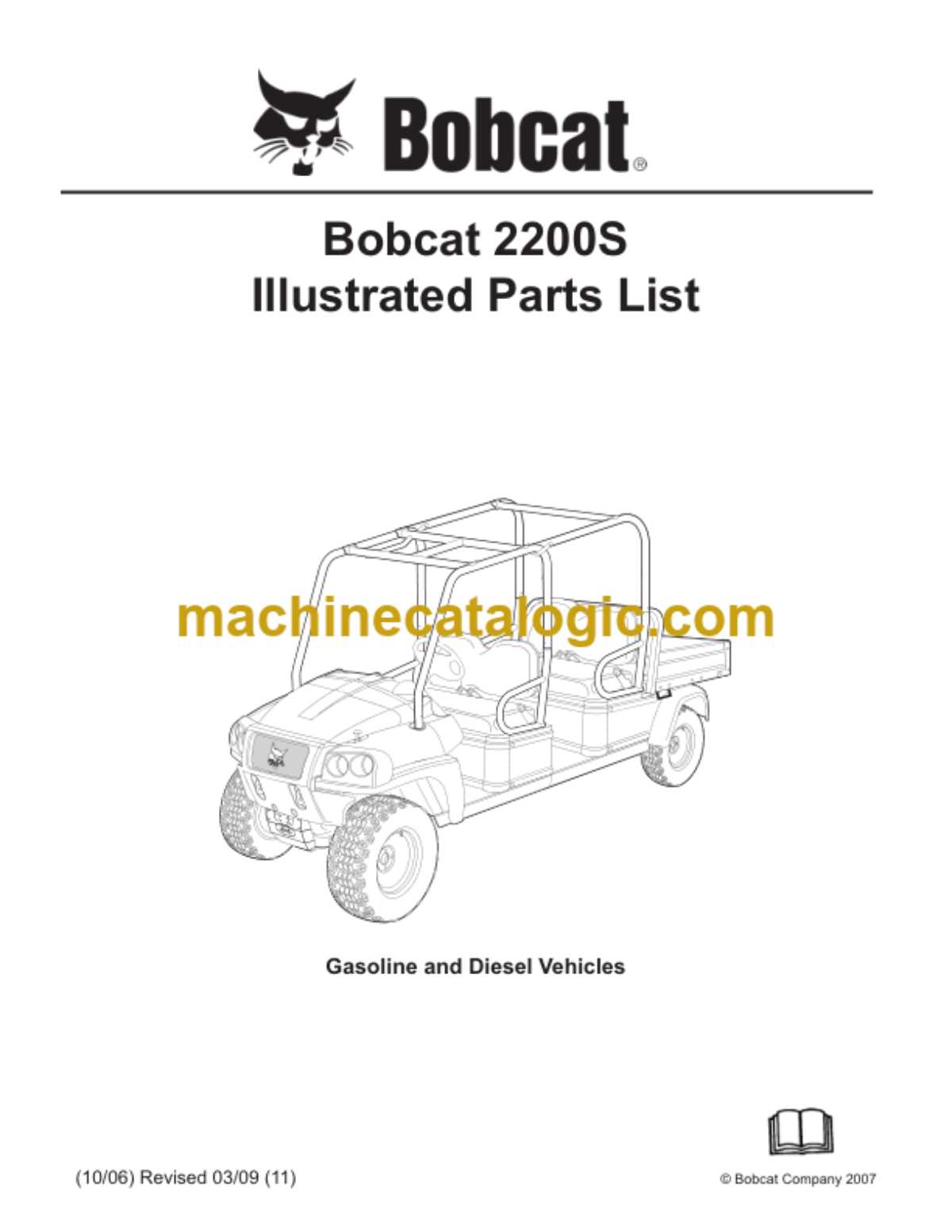 bobcat 2200 parts diagram