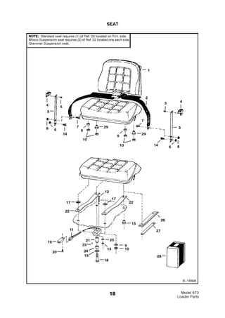 bobcat 873 parts diagram