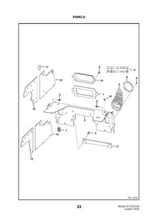 bobcat s150 parts diagram