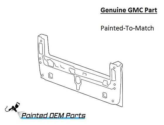 body part chevy silverado oem parts diagram