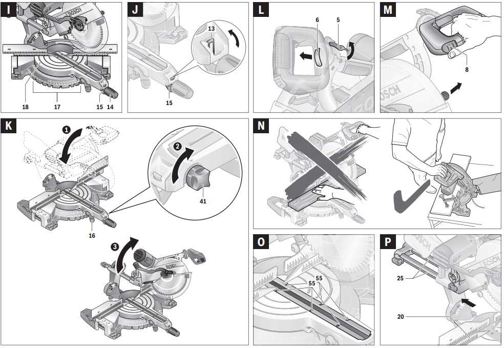 bosch gcm12sd parts diagram