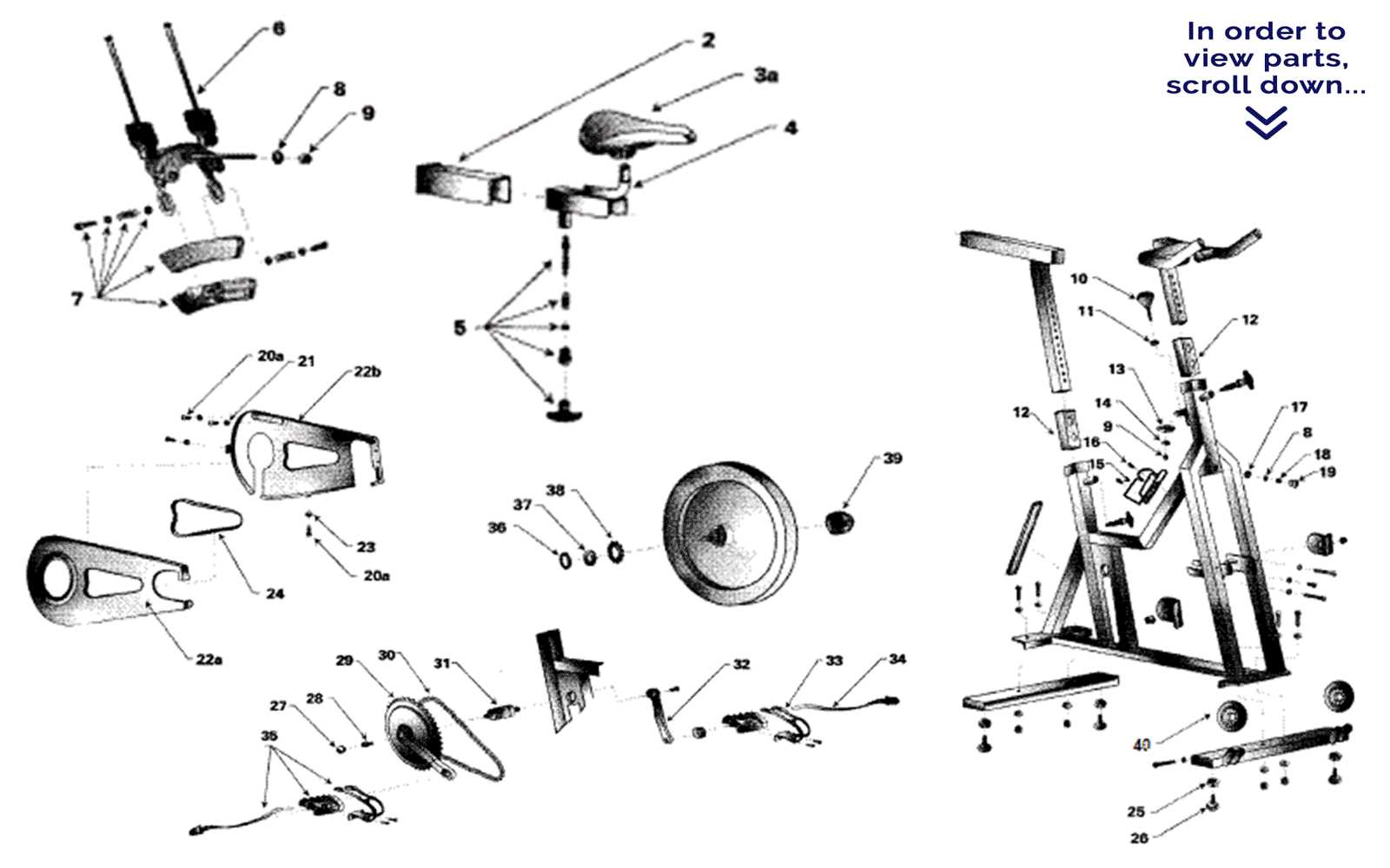 bowflex revolution parts diagram