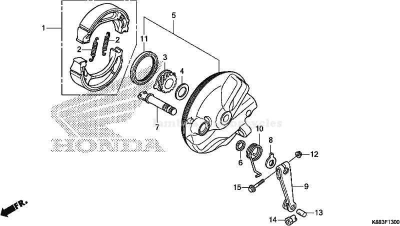 brake parts diagram