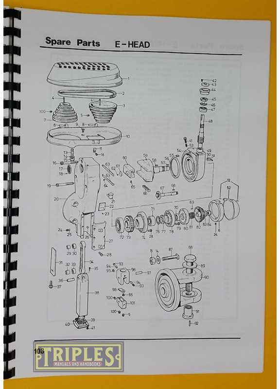 bridgeport parts diagram