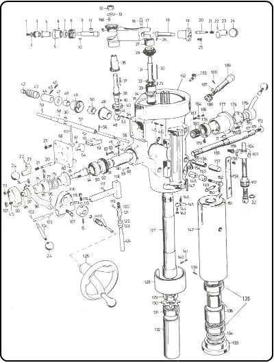 bridgeport parts diagram