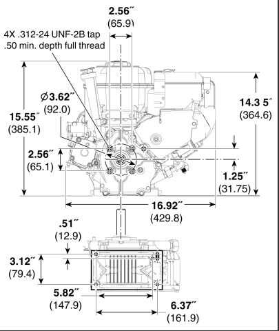 briggs and stratton 6.5 hp engine vertical shaft parts diagram