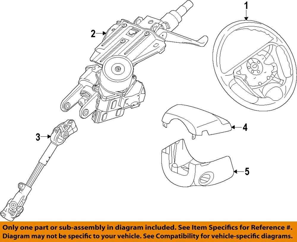 gm steering column parts diagram