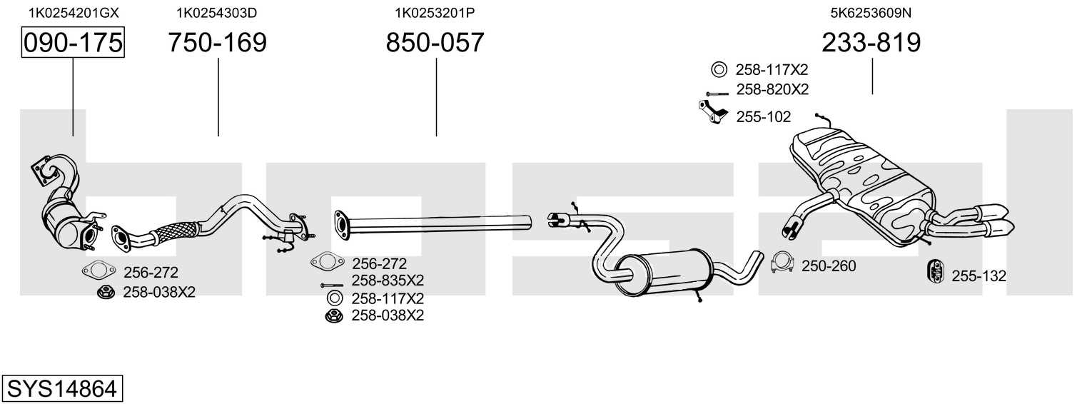 vw golf mk6 parts diagram