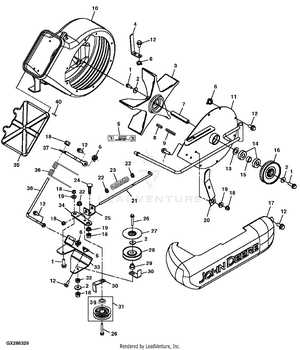 john deere 54 hc mower deck parts diagram