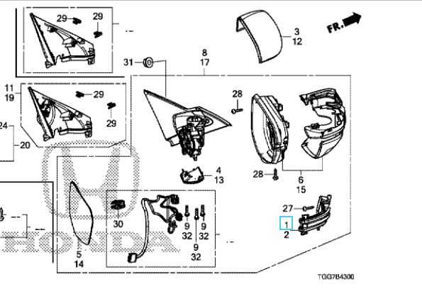 honda civic 2017 parts diagram