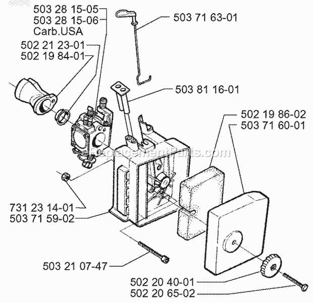 jiffy model 30 carb parts diagram