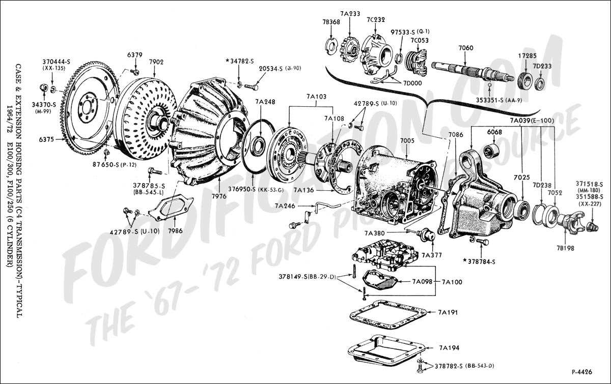 c6 transmission parts diagram