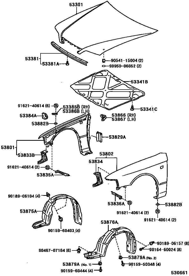 camry parts diagram