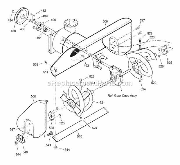 case 485 parts diagram