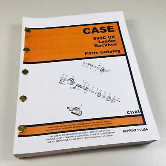 case 580c parts diagram