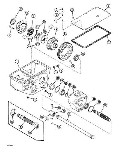 case ih 1660 parts diagram