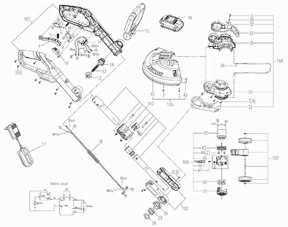worx wg170 parts diagram