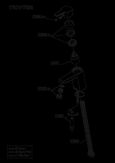 tap parts diagram