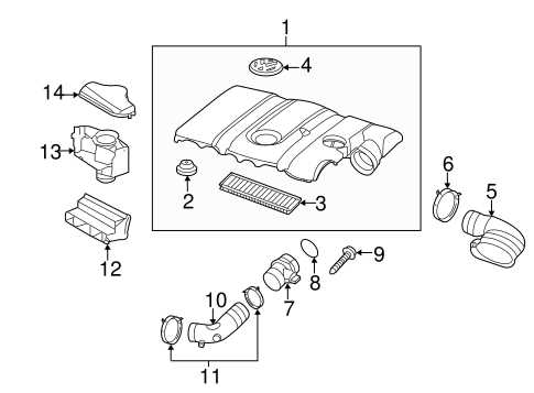 2014 vw passat parts diagram