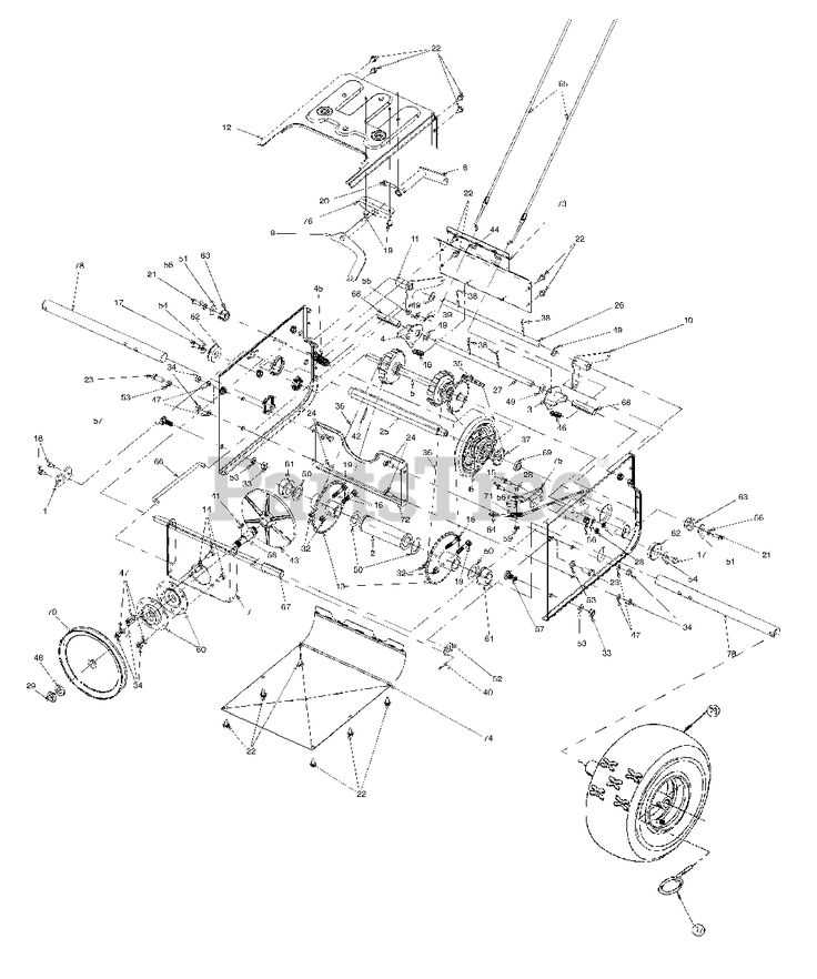 certified snowblower parts diagram