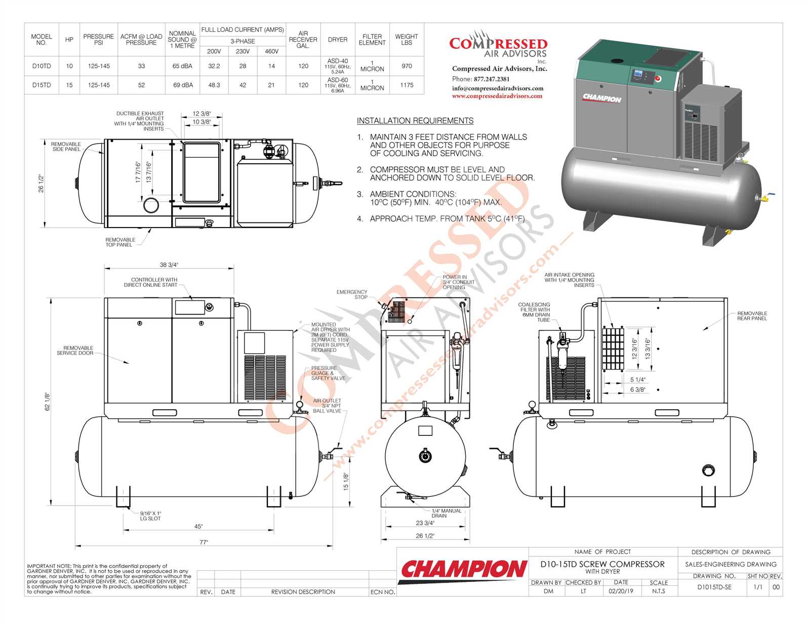 champion compressor parts diagram
