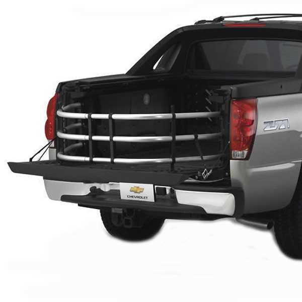 chevy avalanche tailgate parts diagram