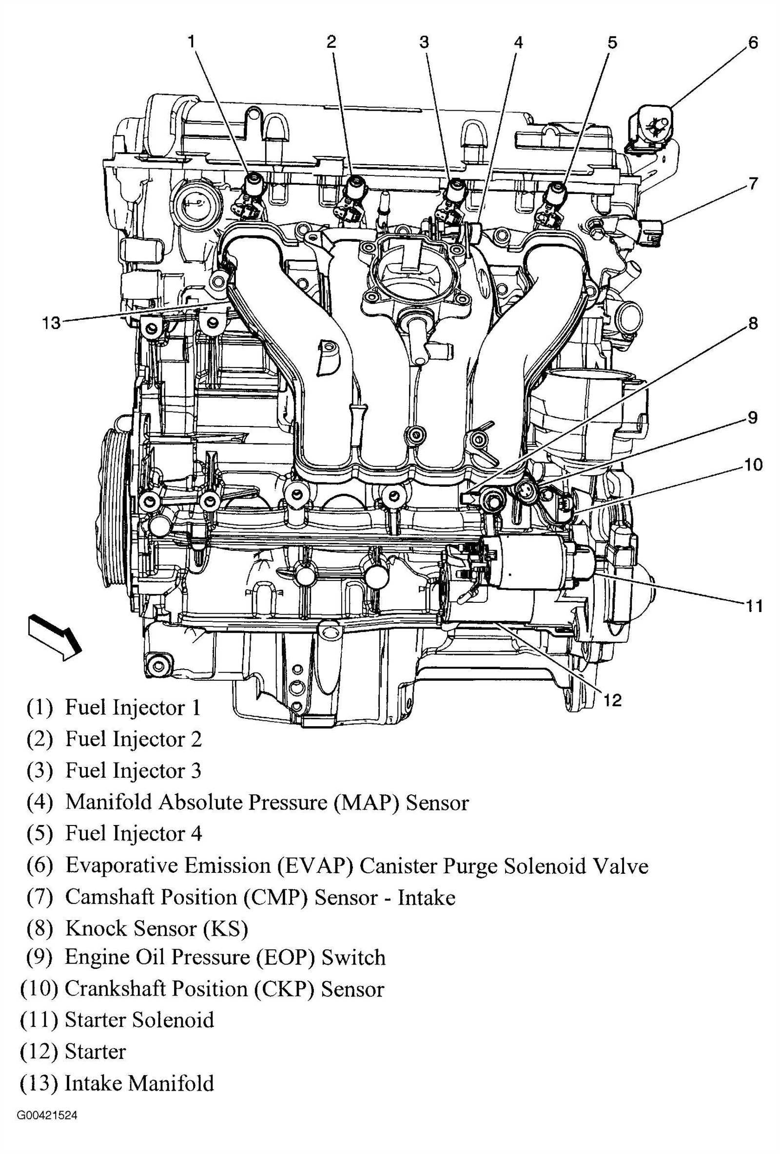 chevy aveo parts diagram