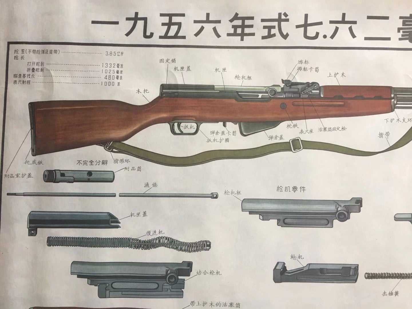 chinese sks parts diagram