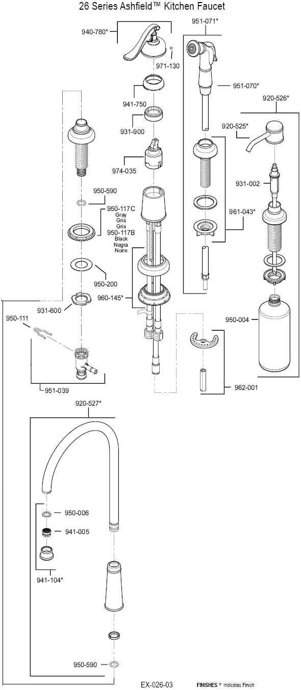 delta 600 series parts diagram