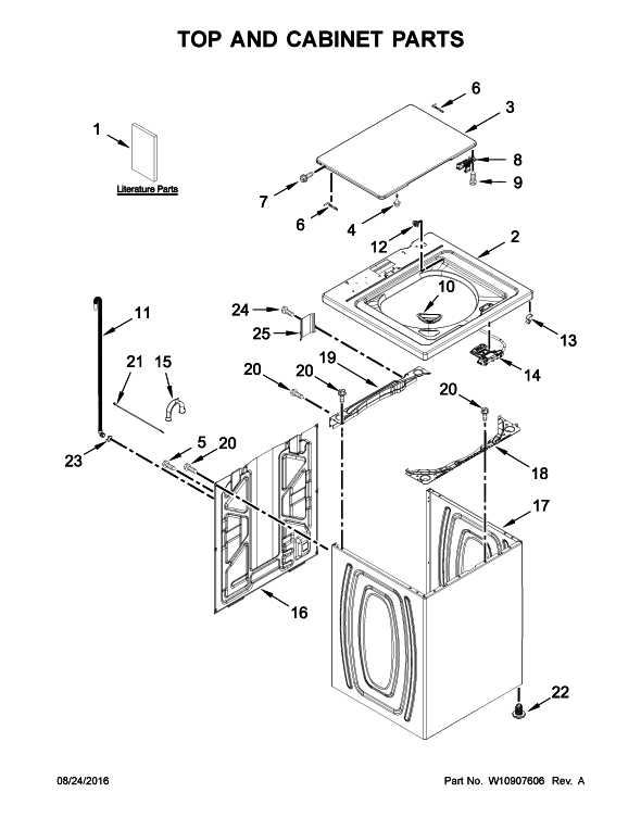 amana ntw4516fw parts diagram