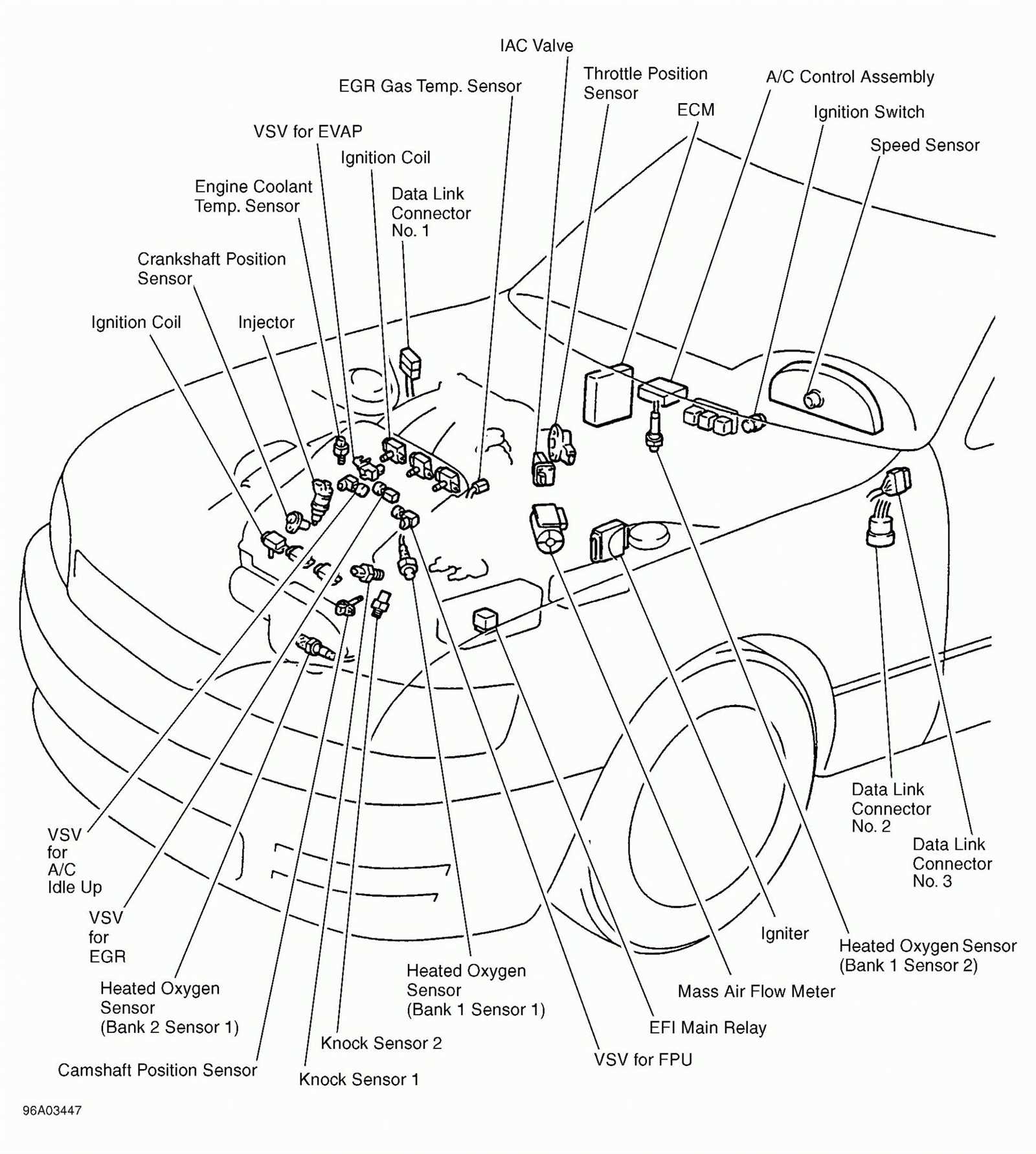 2006 bmw 325i engine parts diagram