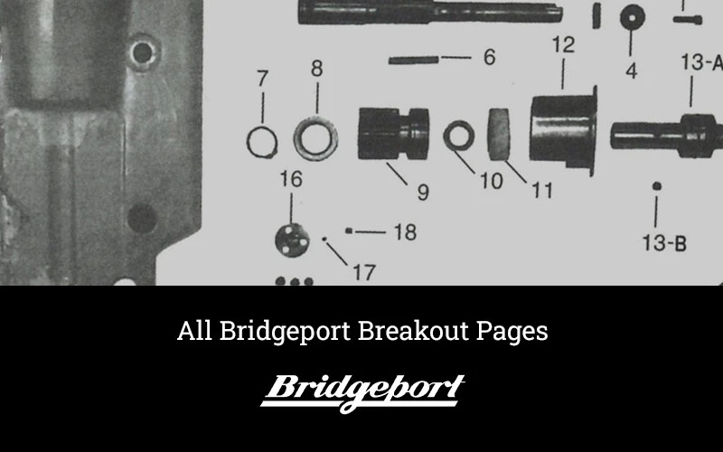 bridgeport series 2 parts diagram