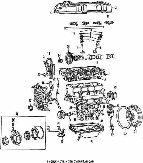 toyota pickup parts diagram